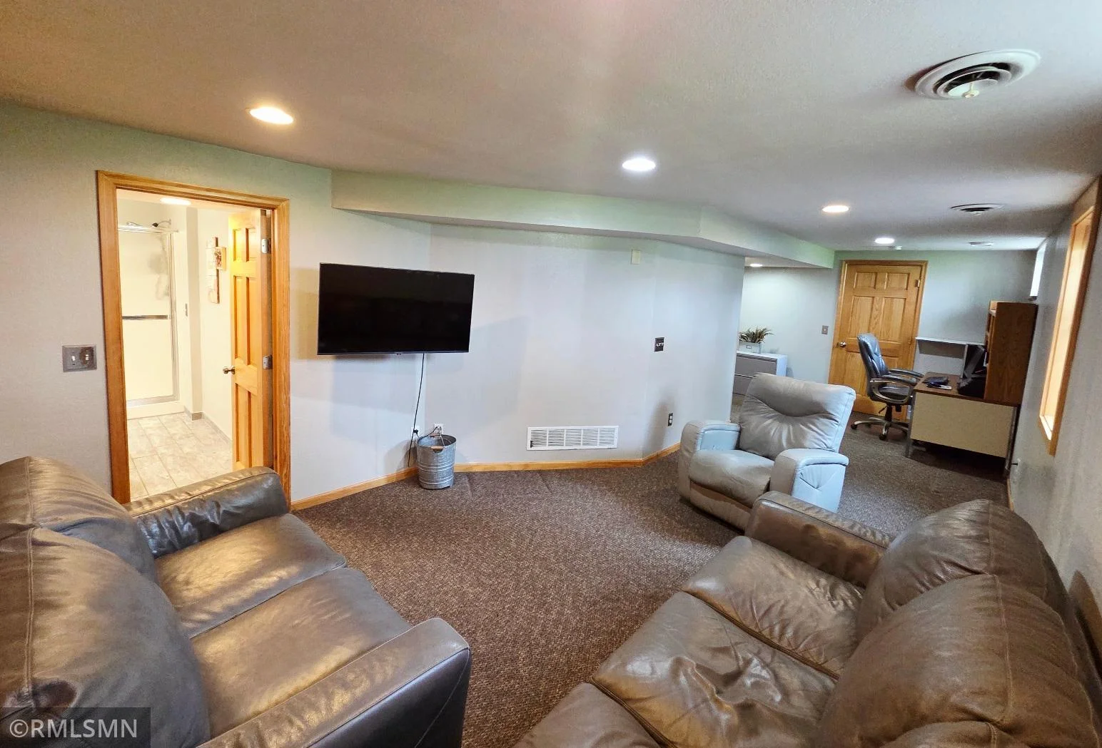 Clean, functional basement ready to suit your needs.