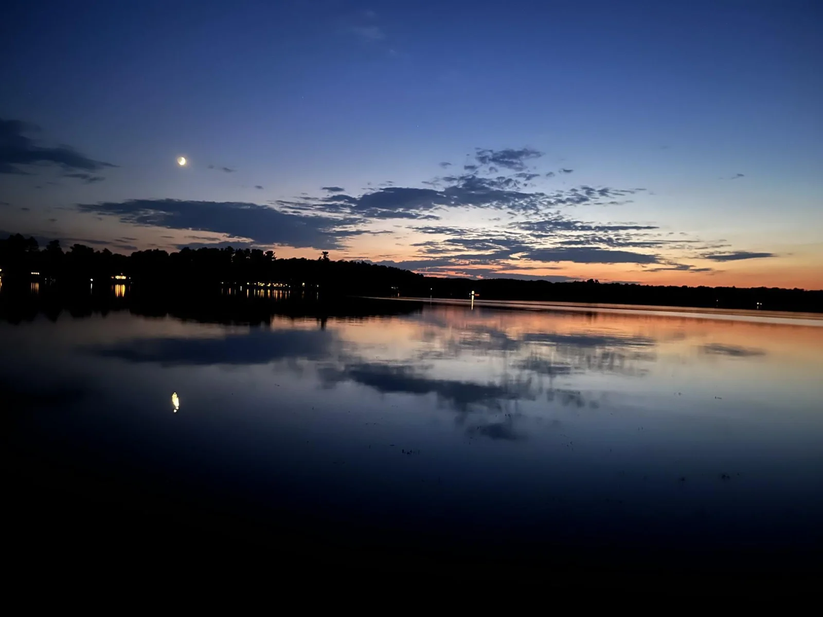 Bay Lake sunset