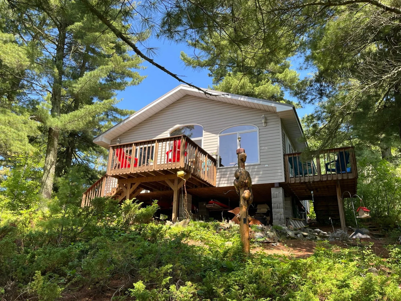 The cabin life!