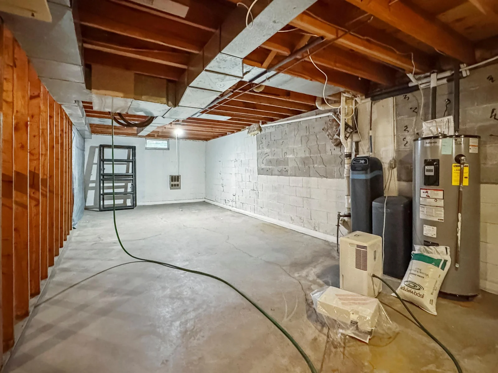 Basement - so much potential!