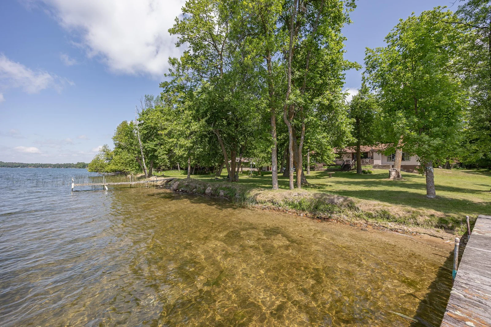 Views of property from dock