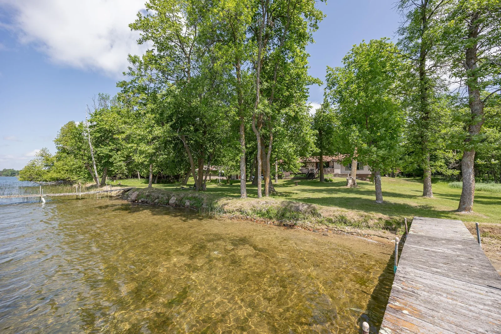 Views of property from dock