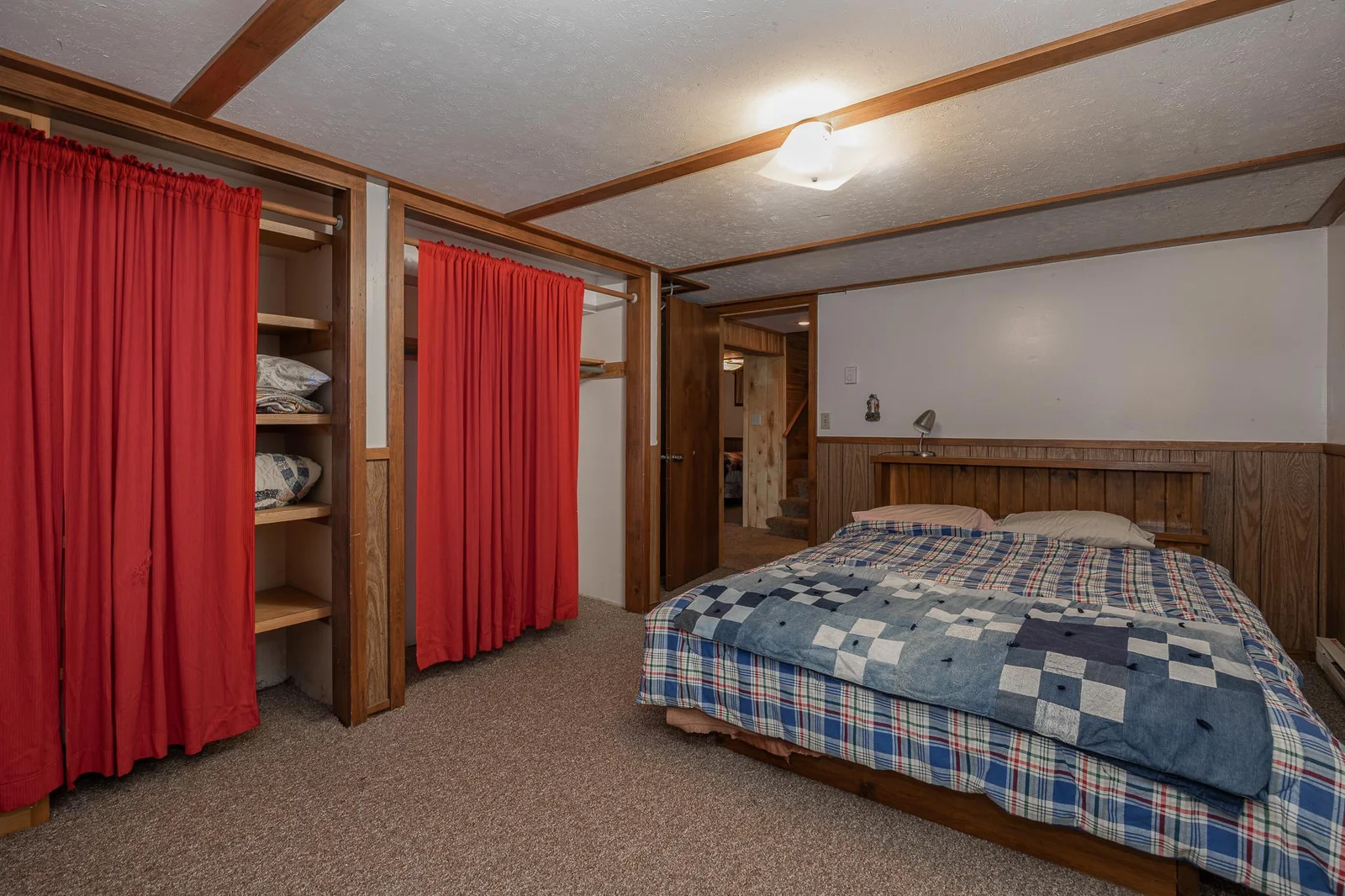 Lower level bedroom