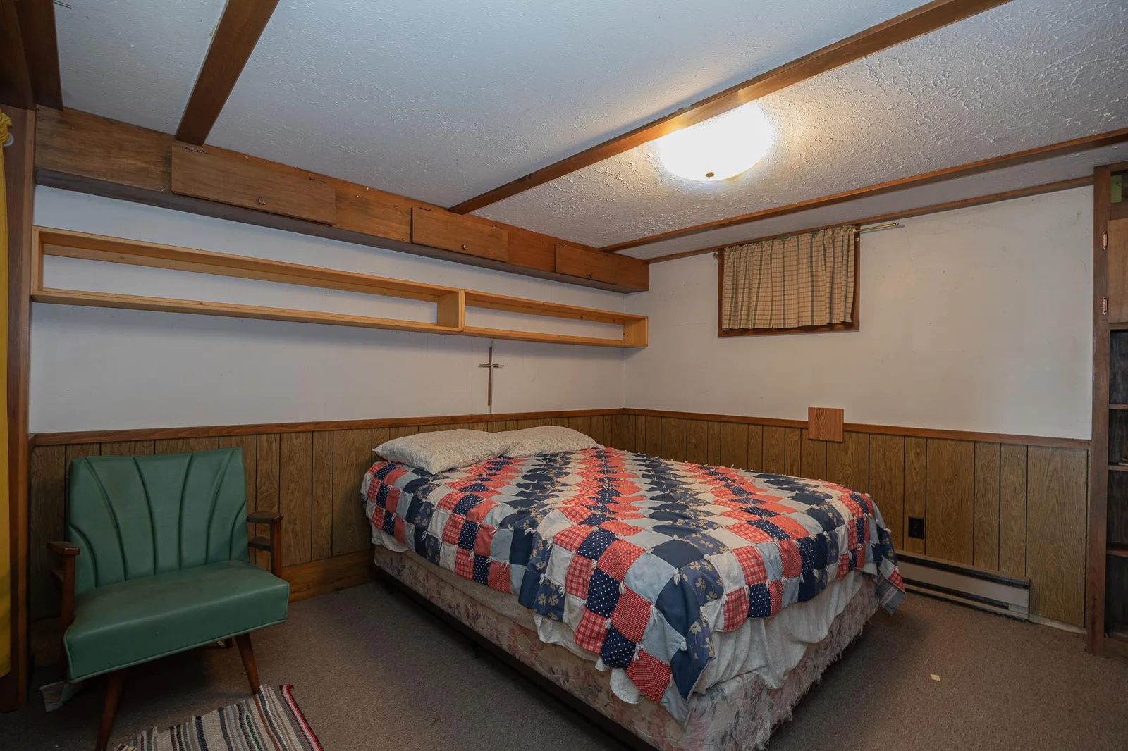 Lower level bedroom