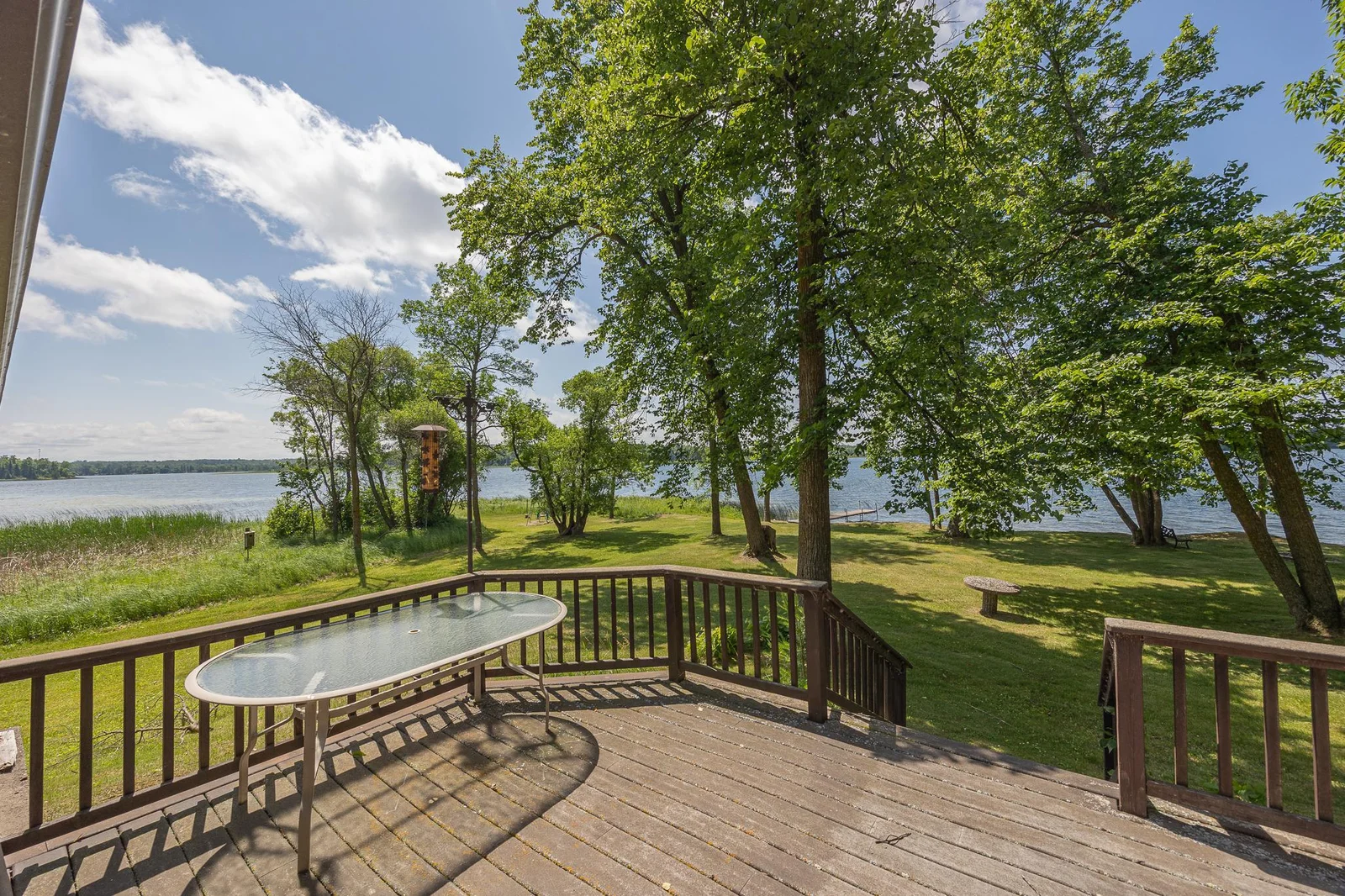 Views from deck