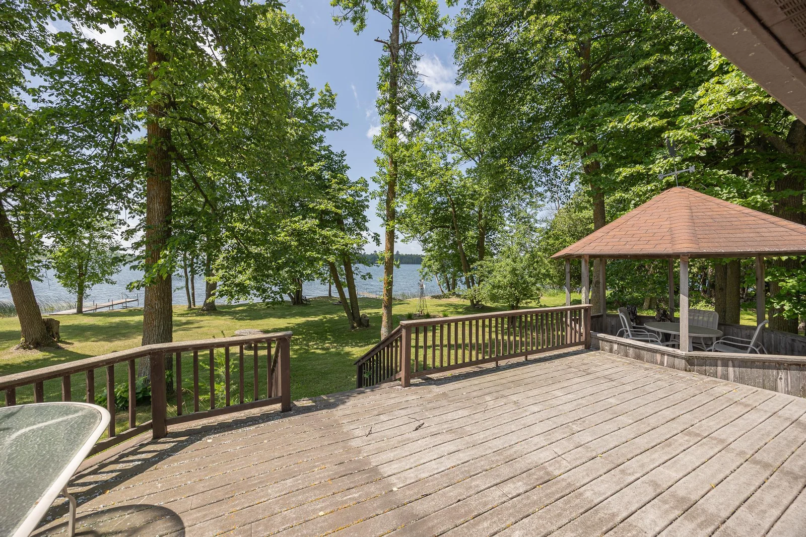 Views from deck