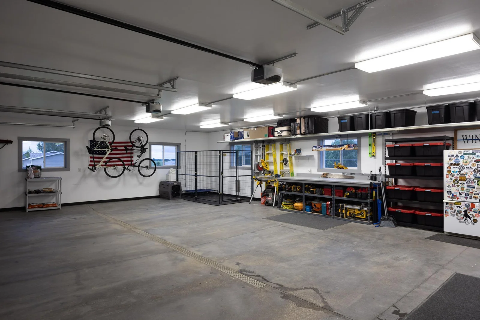 3 car garage