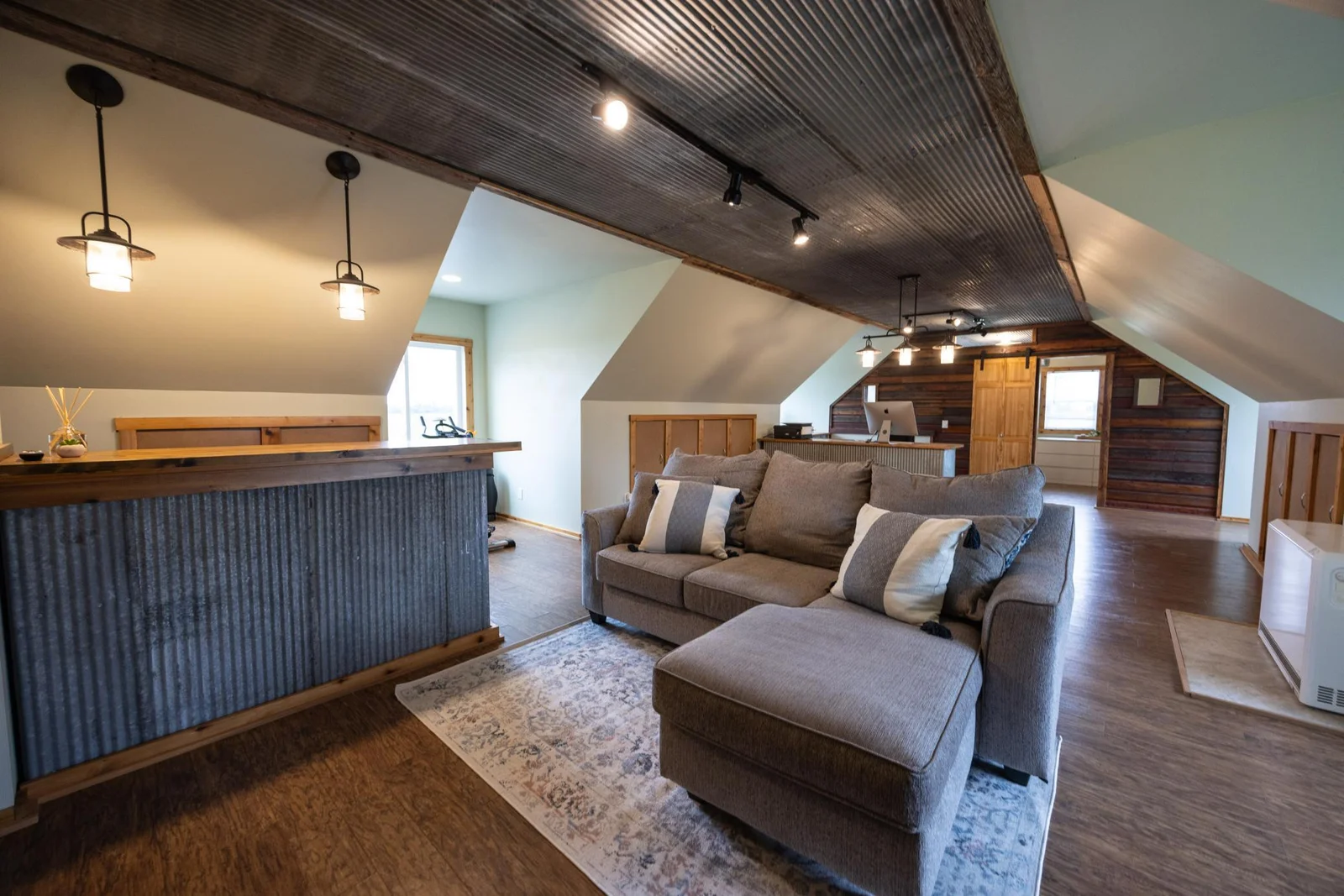 upper level family room