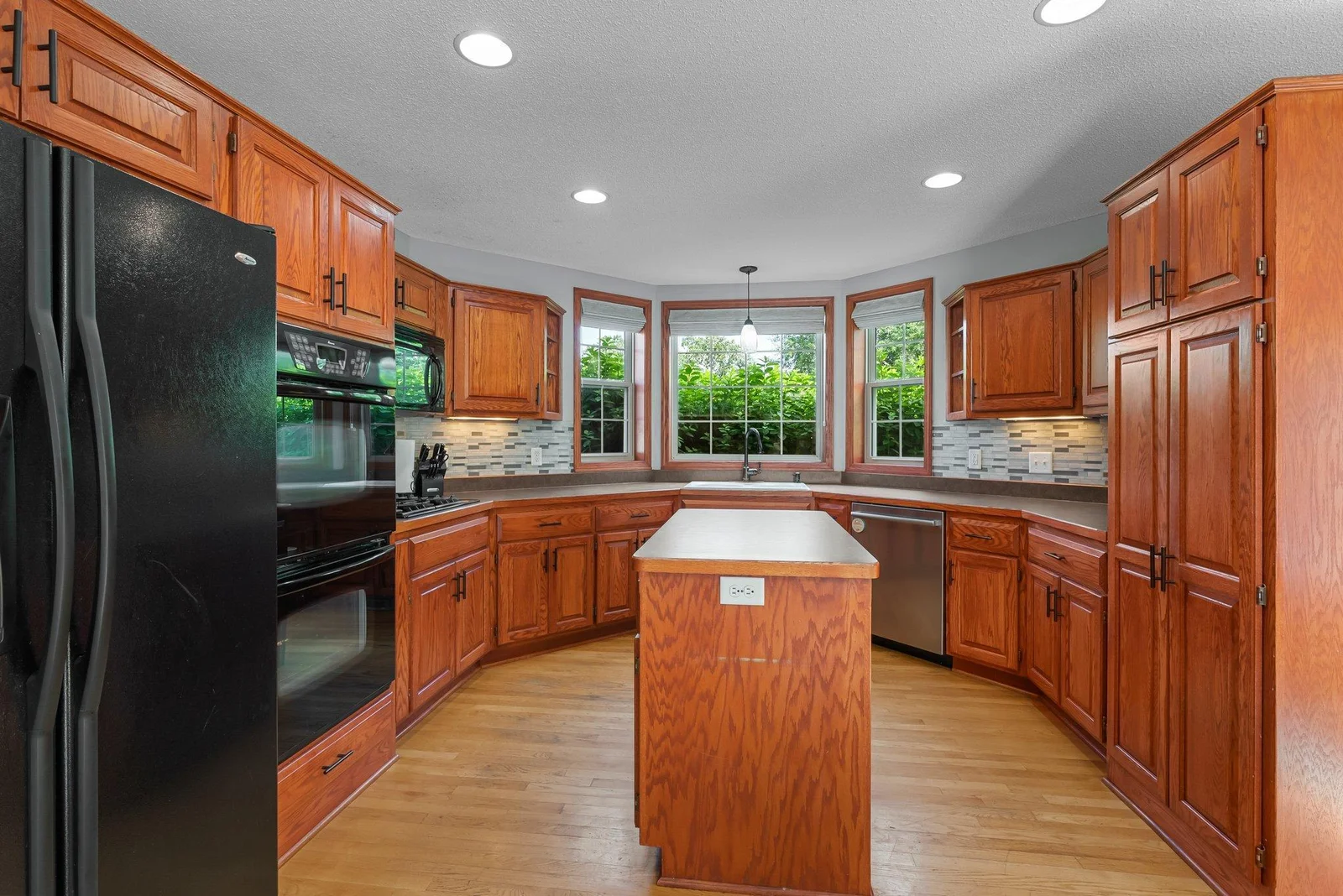 Bright Kitchen with center island