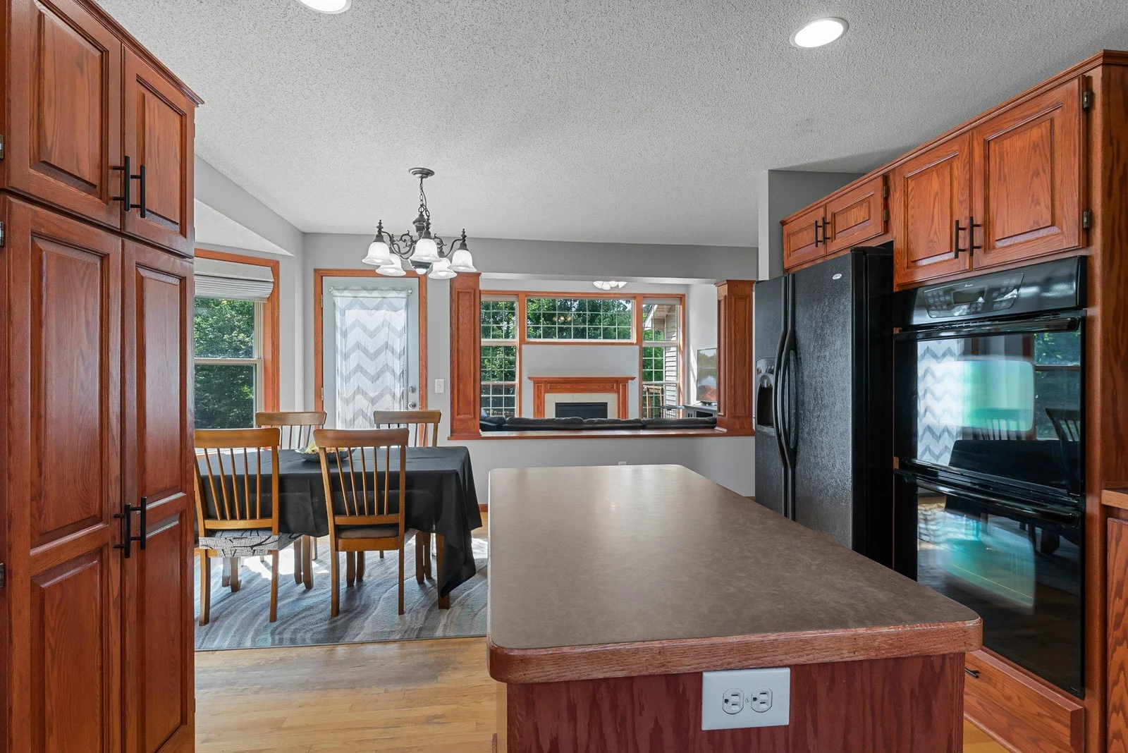 Spacious Dining Open to Living Room