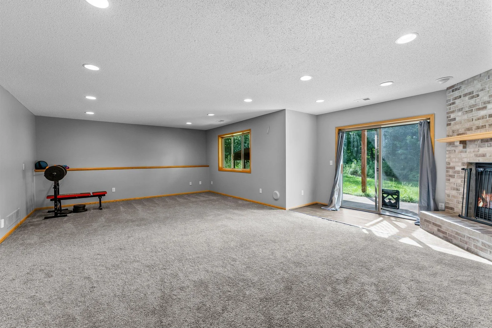 Extremely spacious Lower Family Room