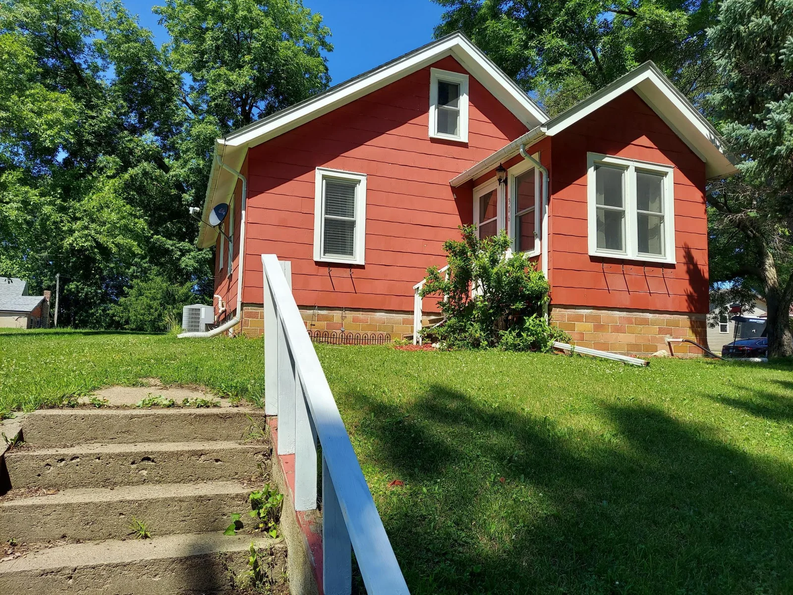 View from front of the home