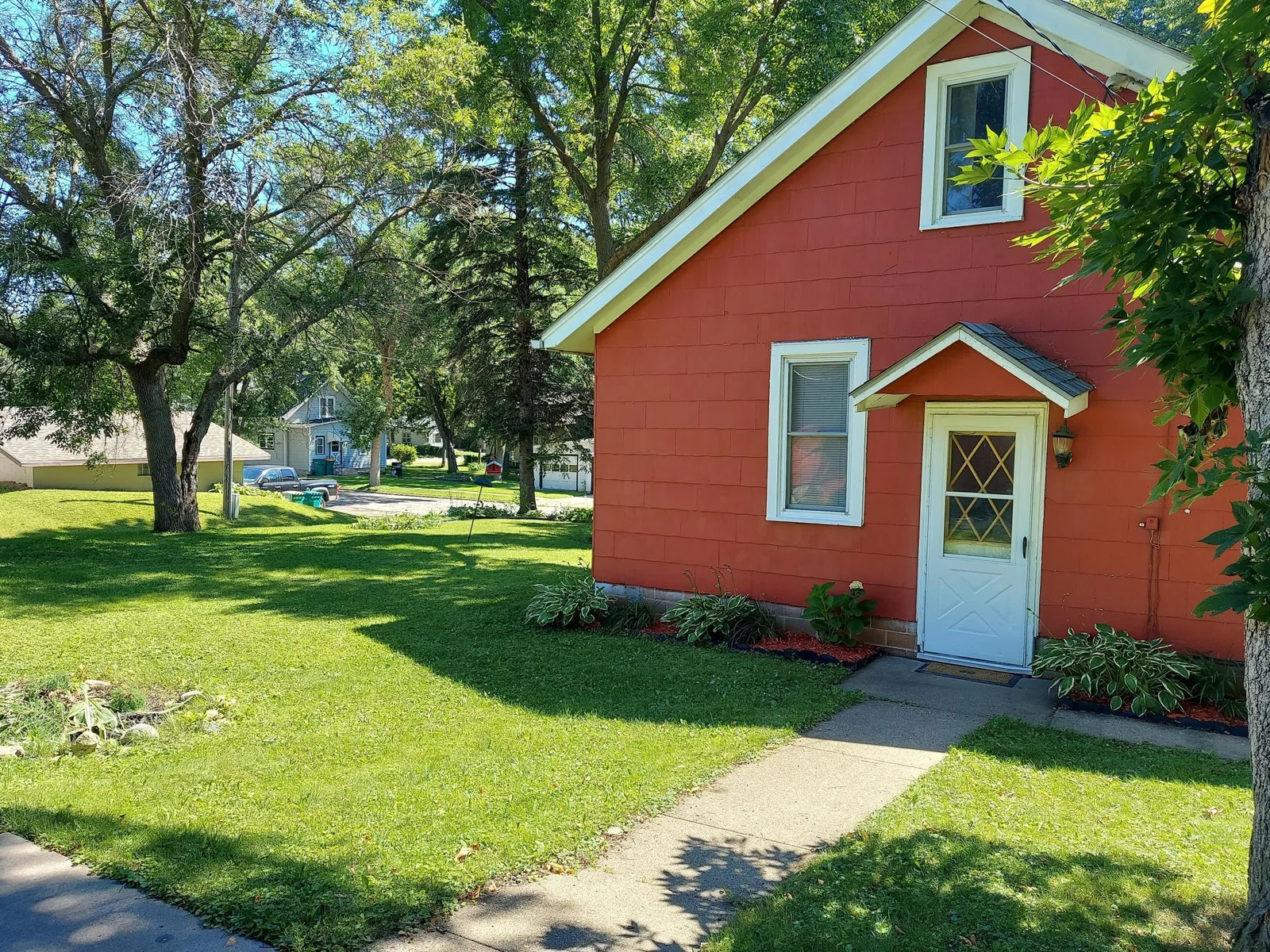 View from back of the home
