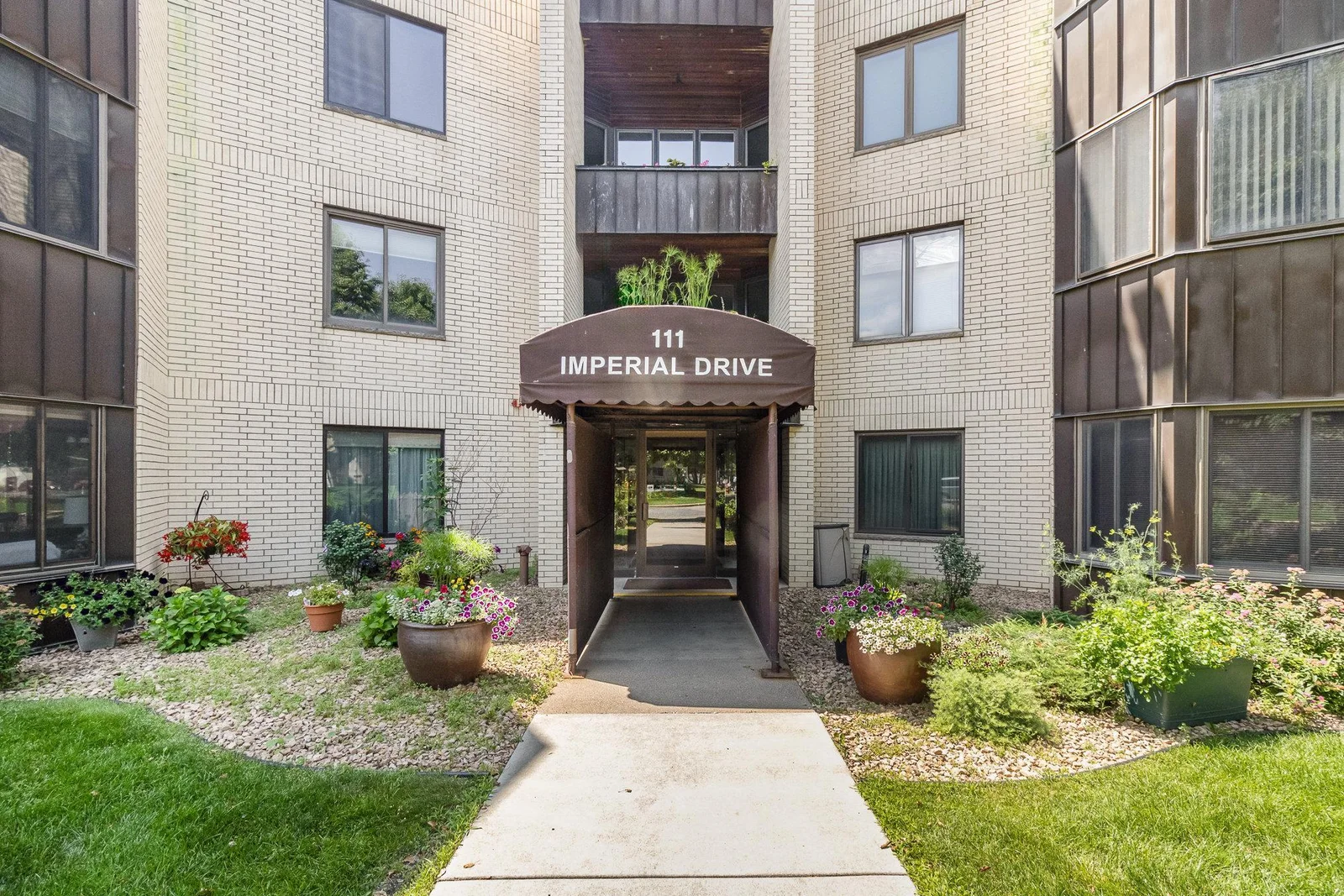 Main entrance - this condo is to the right