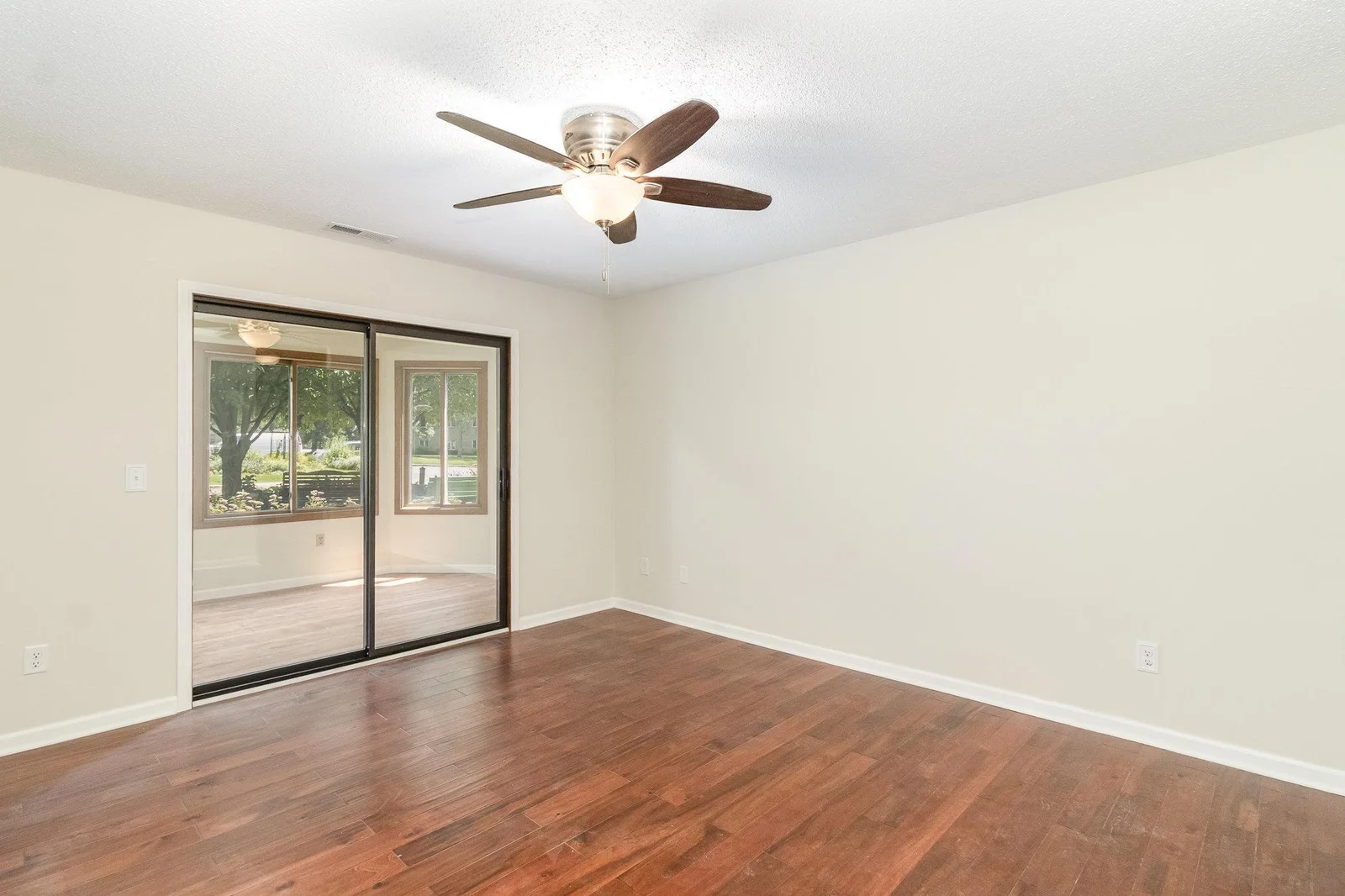 porch off of bedroom