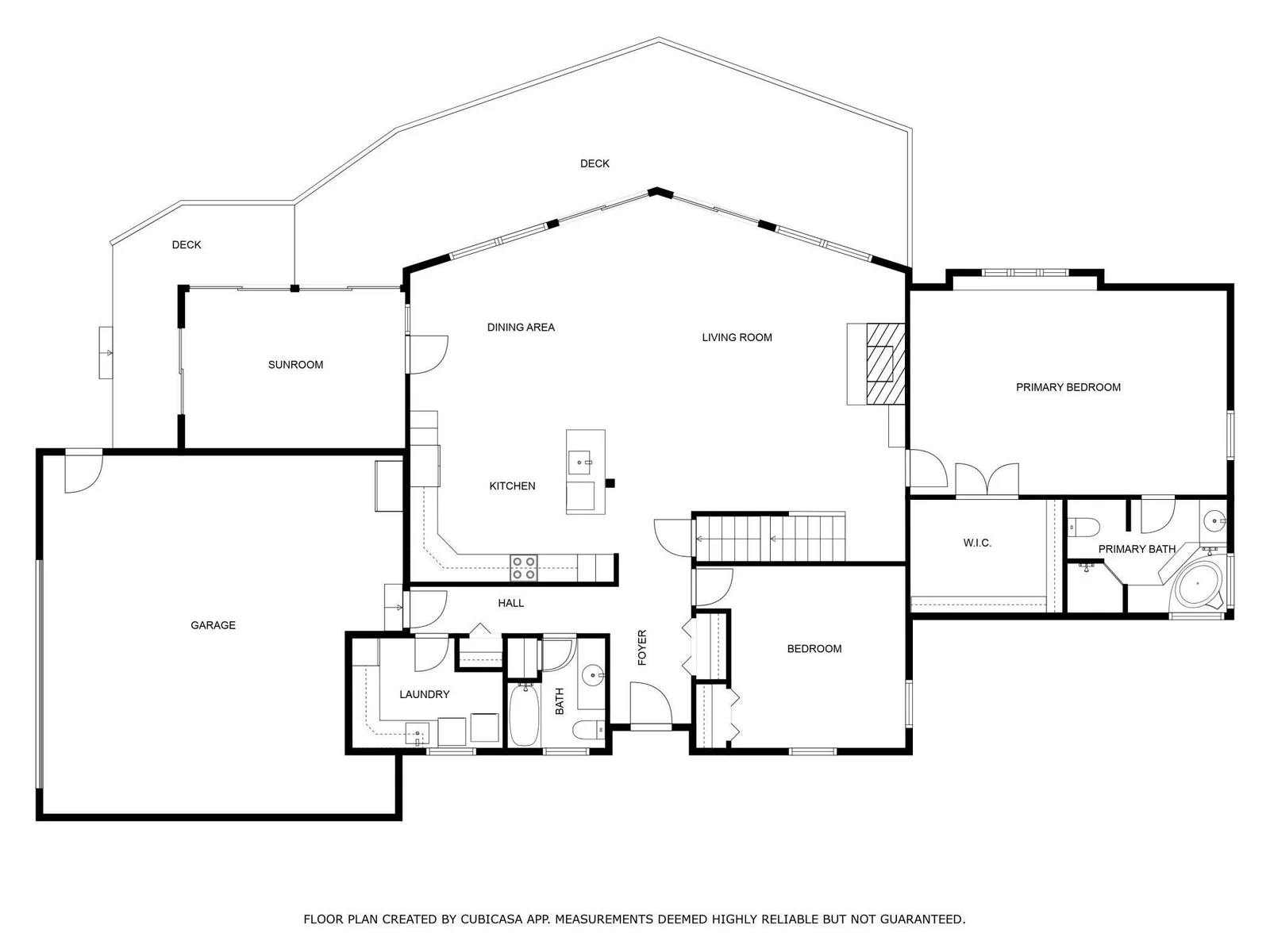 Main Level Floor Plan