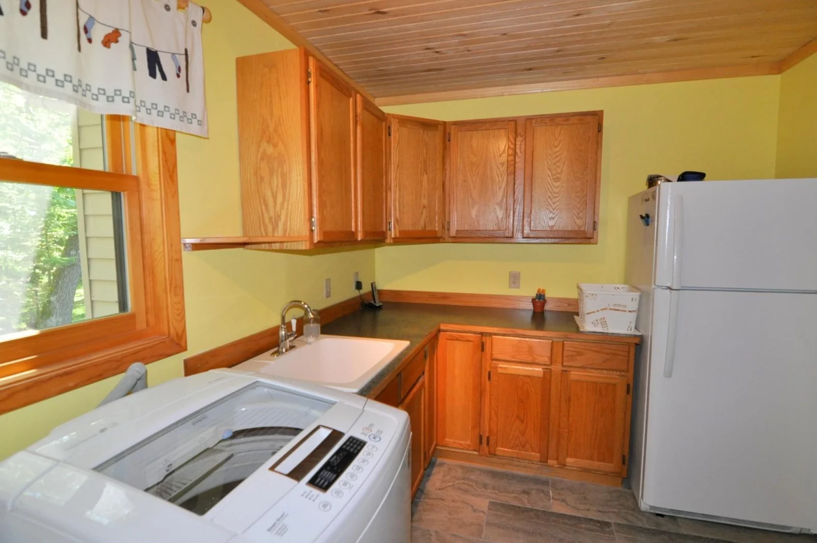 Main floor laundry room