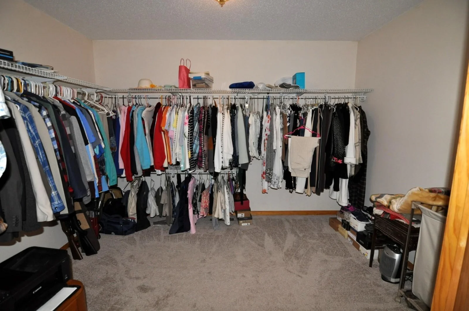 Large Primary bedroom closet