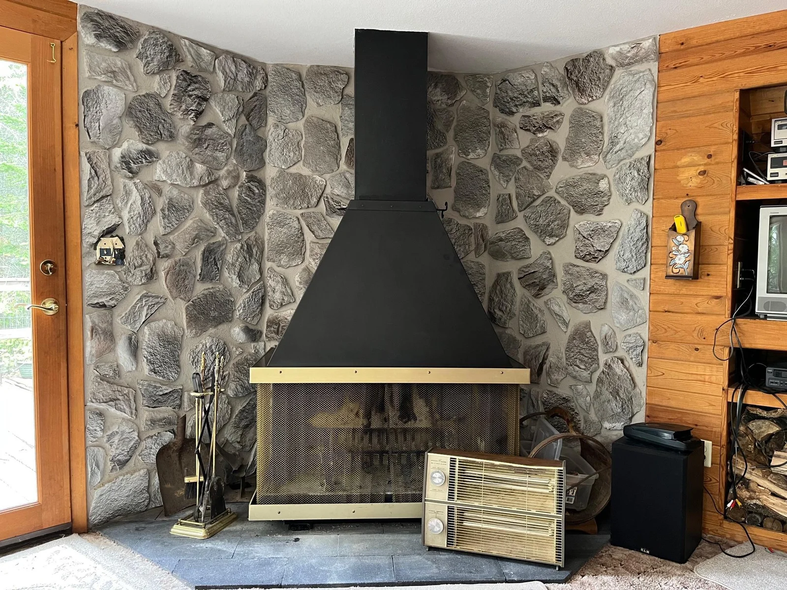 Wood Fireplace