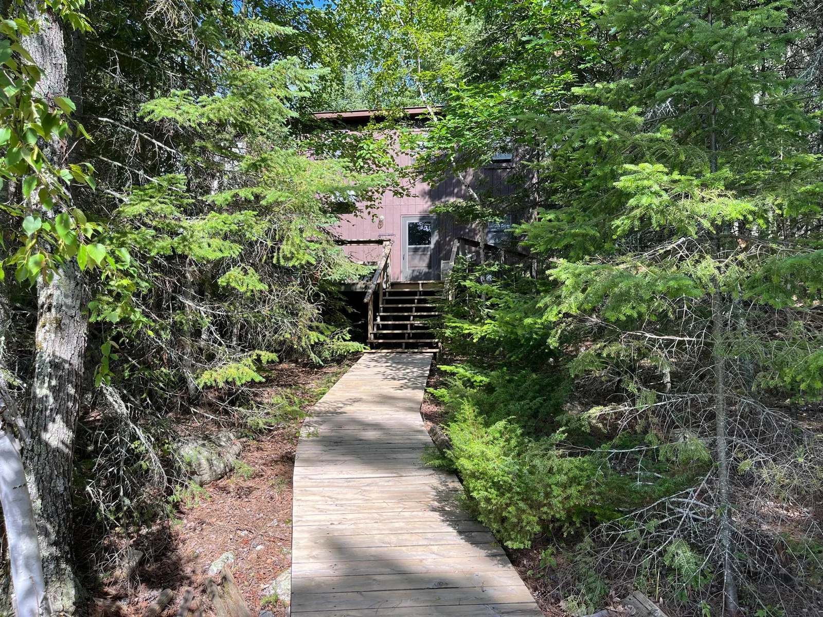 West entrance