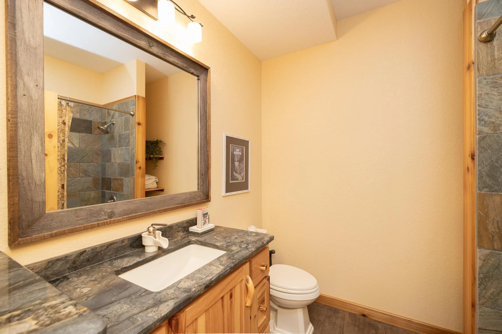 Lower level full bath