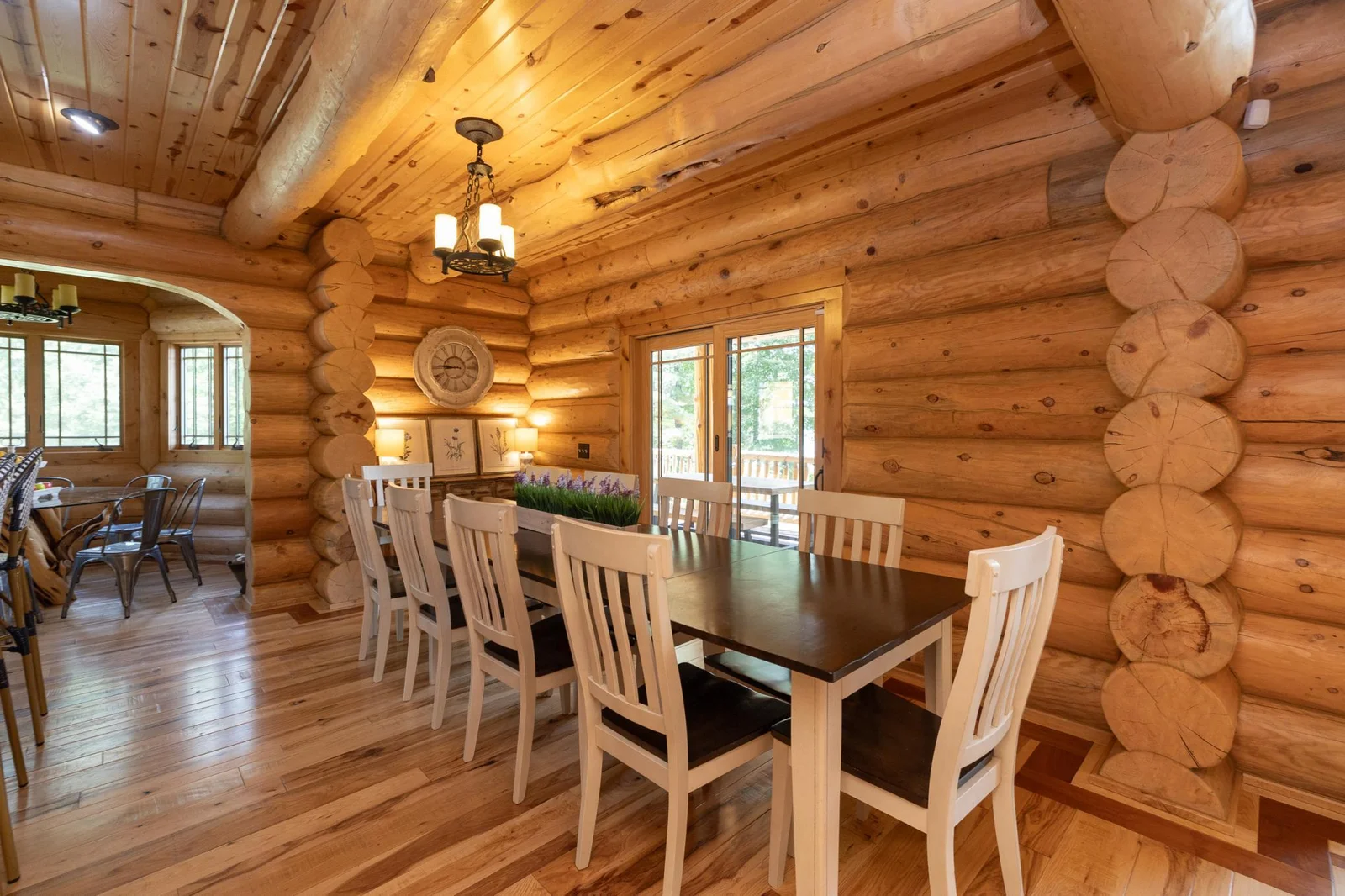 Entertain family and friends in the spacious dining room