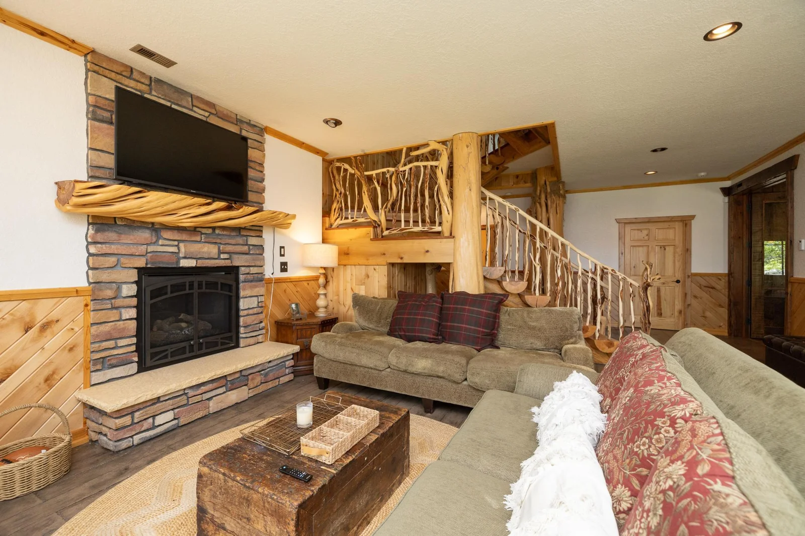Lower level family room