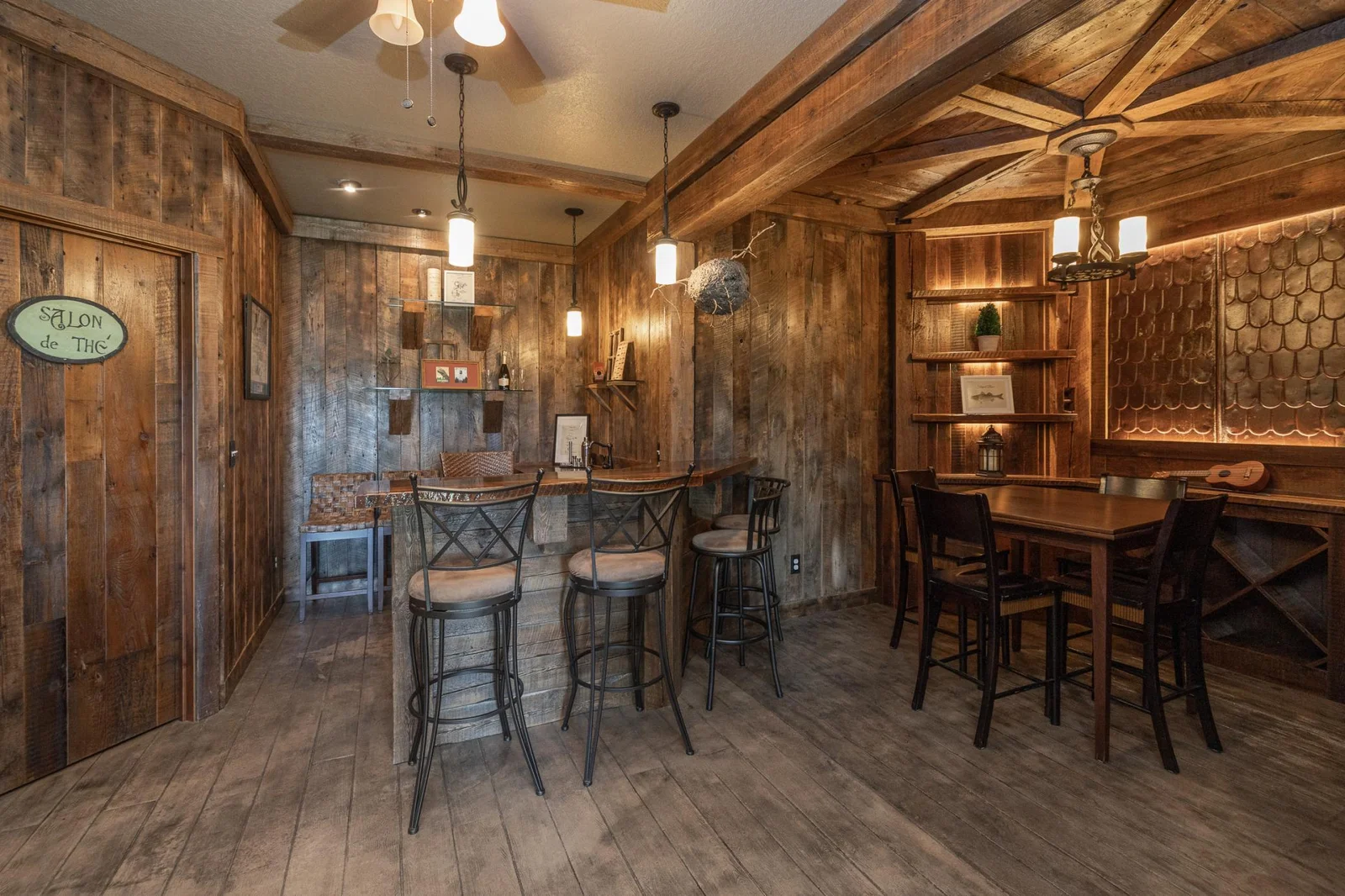 Bar area