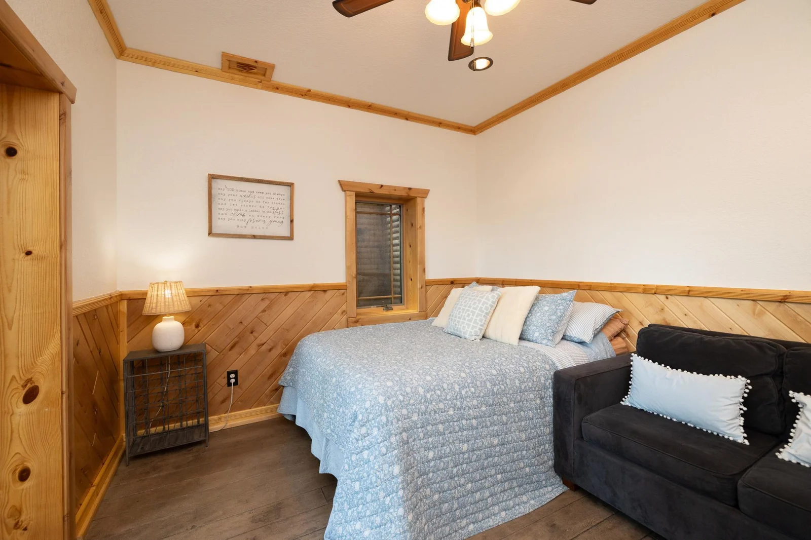 Lower level bedroom