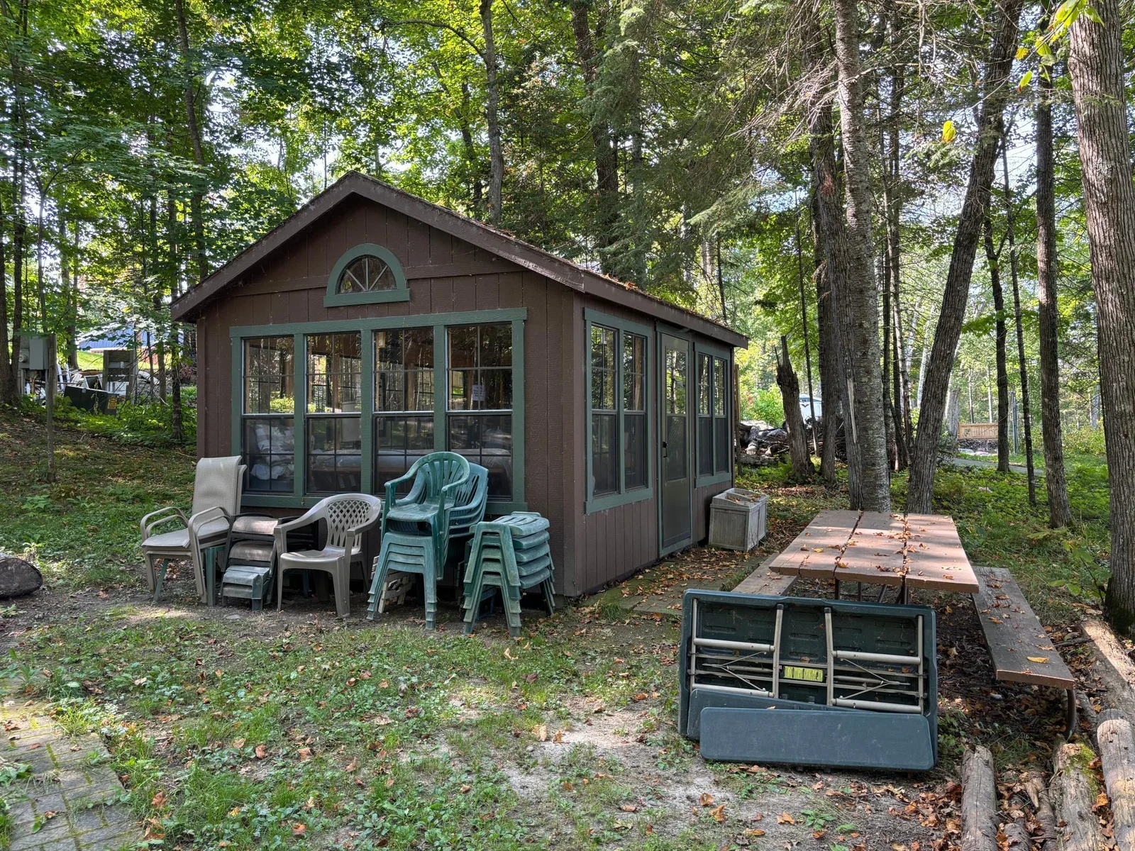 Bunkhouse #1 is 12'x16'.