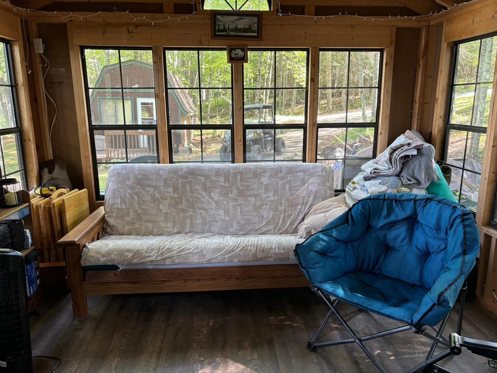 Inside bunkhouse #1.