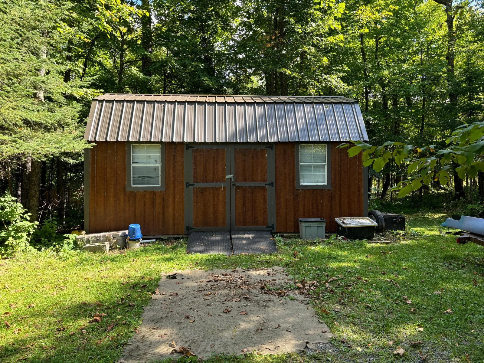 10'x20' storage shed.