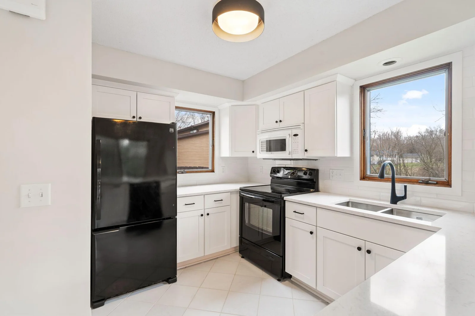 The kitchen remodel was thoughtfully done and features just the right touches.