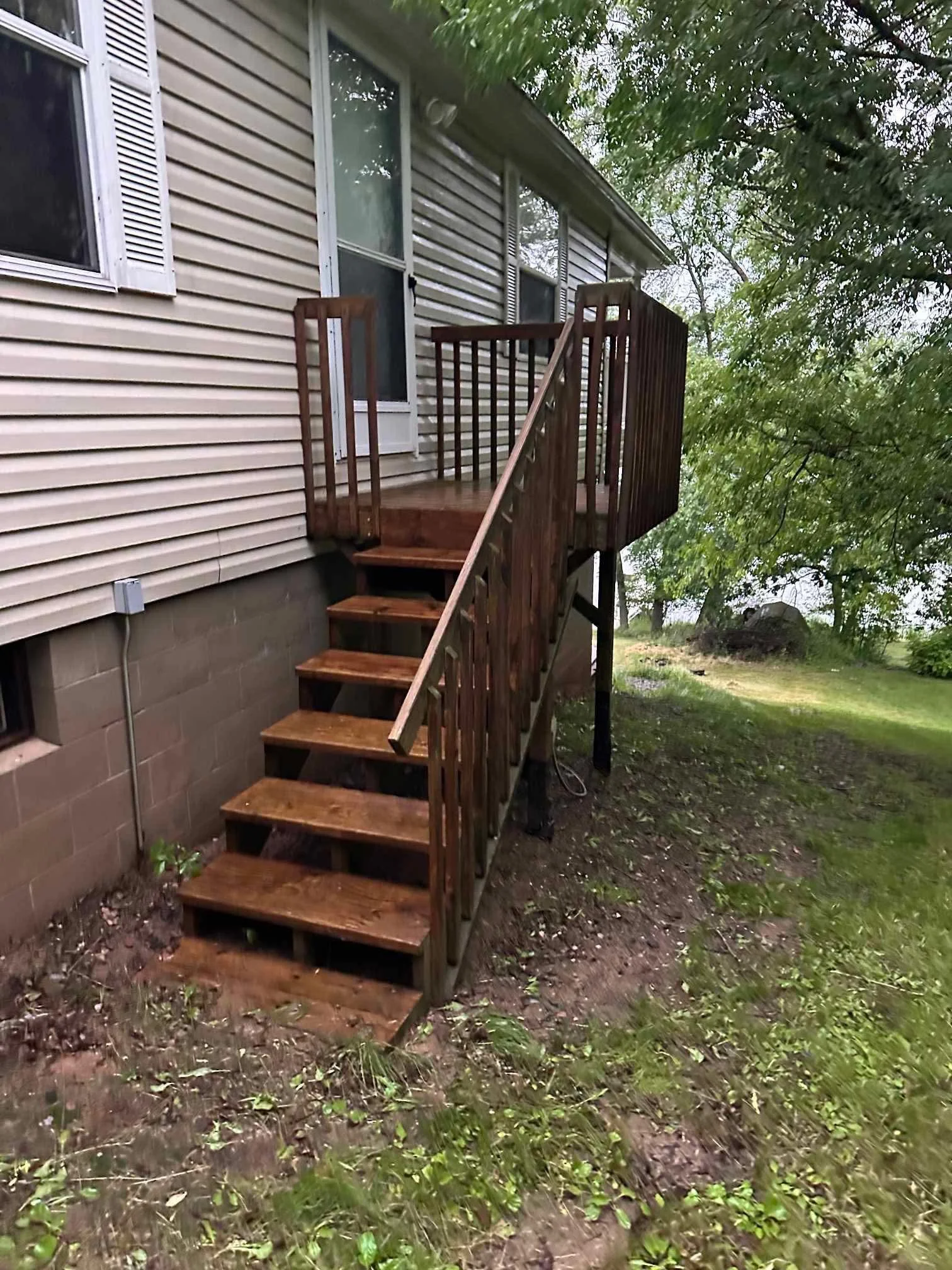 Entrance to living room