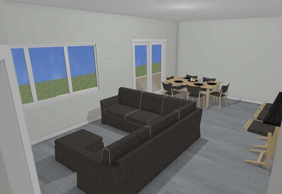Livingroom/ Dining Room