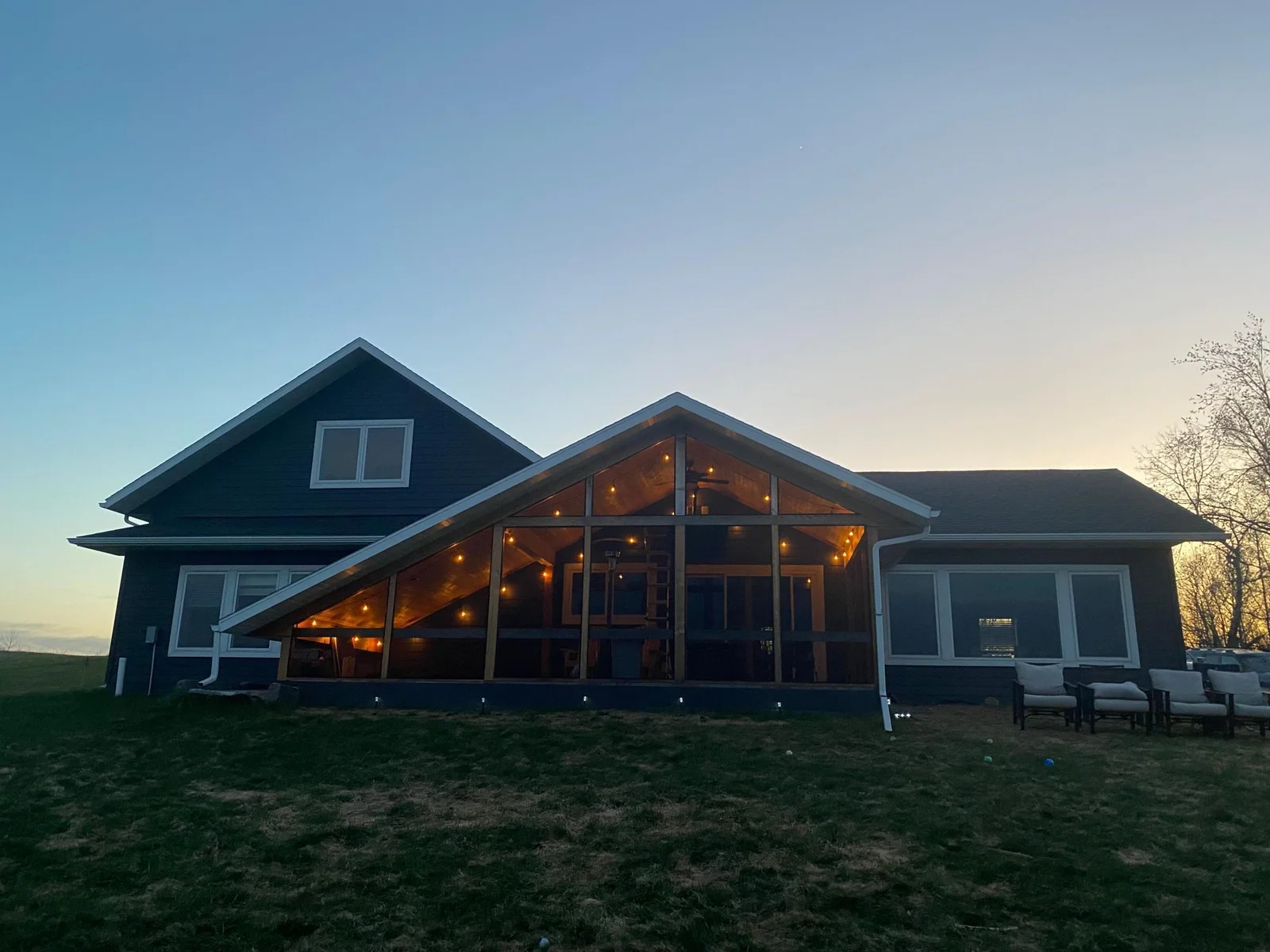 Back Screened In Porch