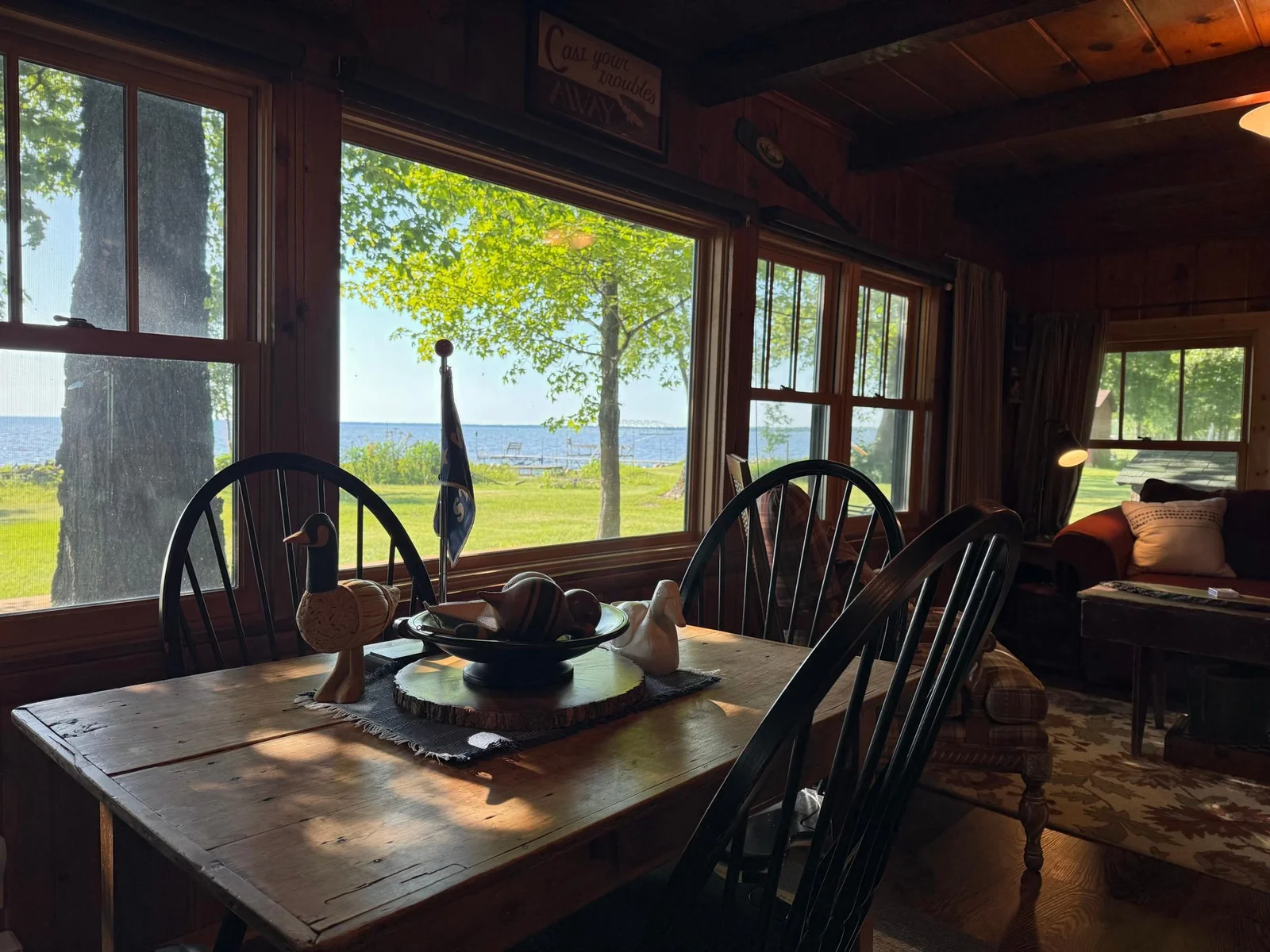 No better place to play cards and board games.