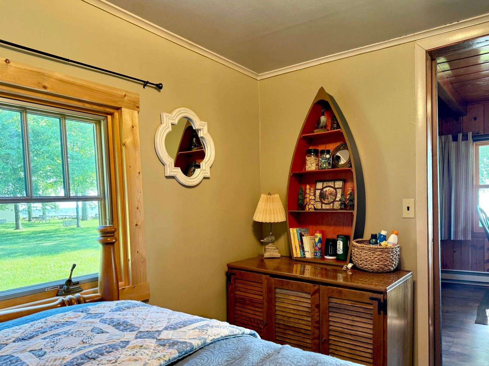 Very similar to our first bedroom.