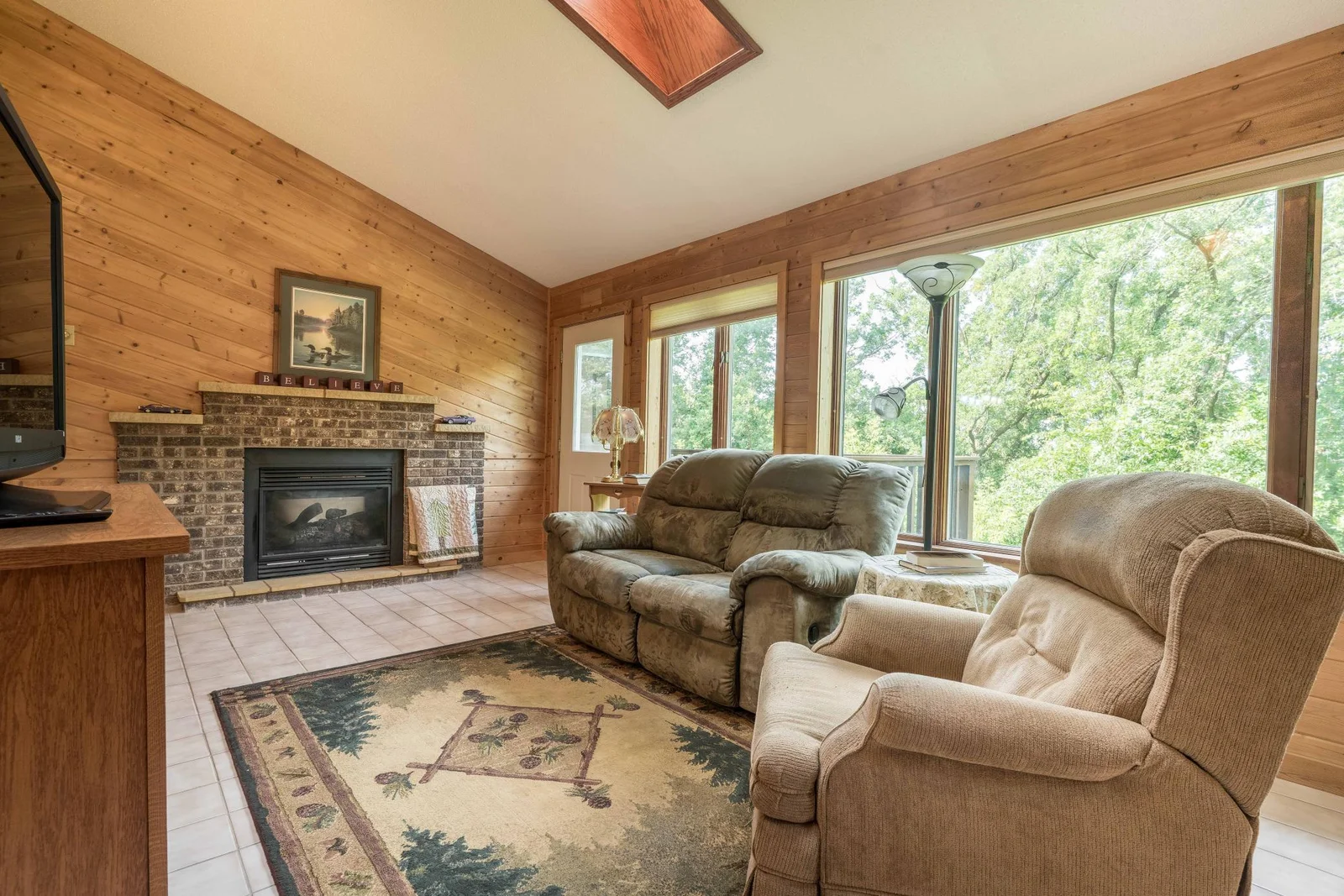 Cozy sitting room