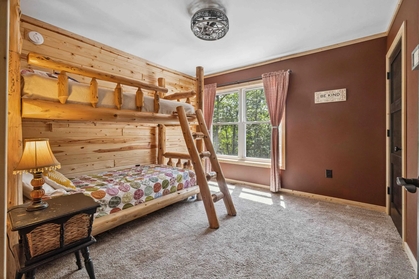 Upper bedroom 5 with walk-in closet