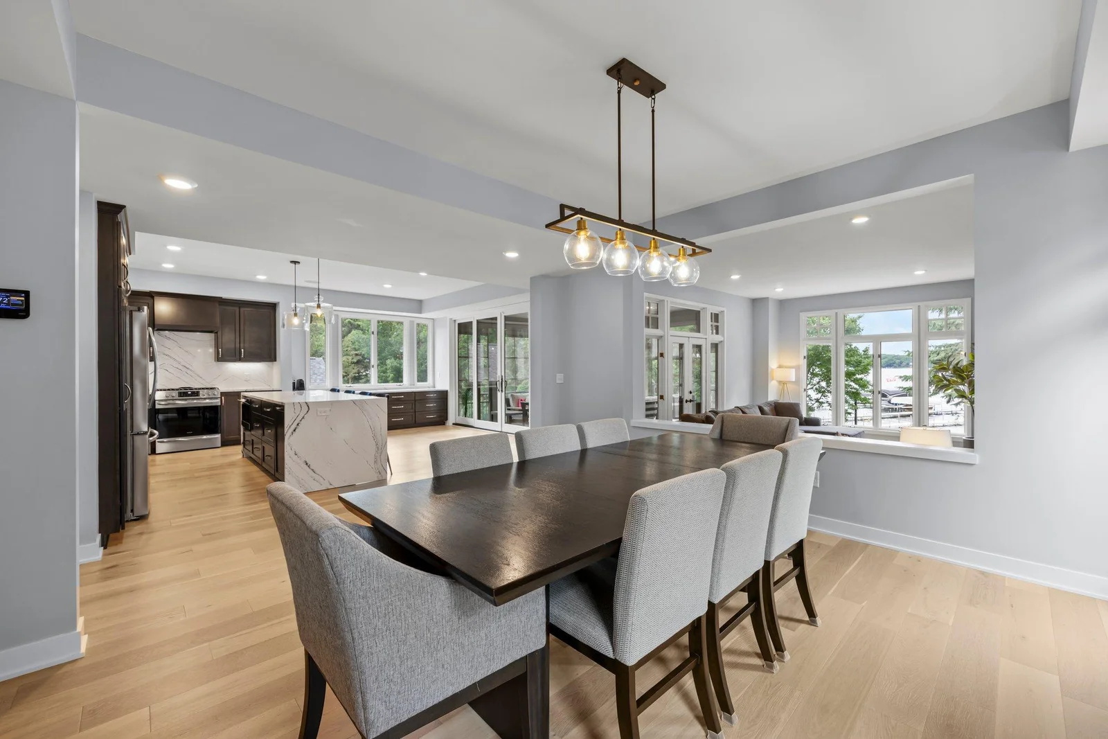 Dining Room with Lake Views