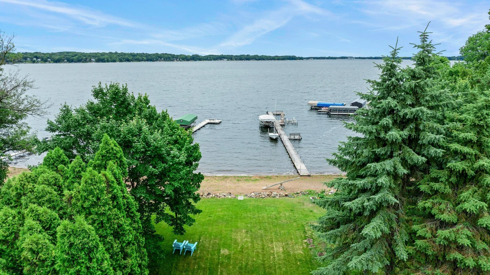 Arial of Backyard
