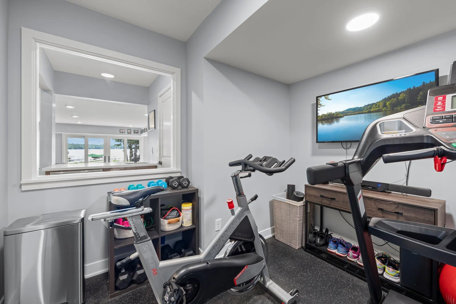Lower Level Exercise Area