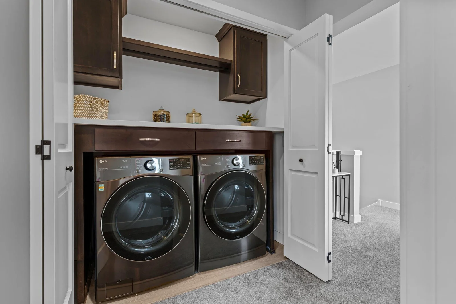 Convenient Upper Level Laundry