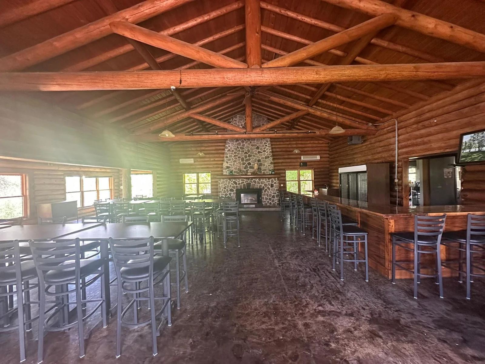 Interior of Lodge