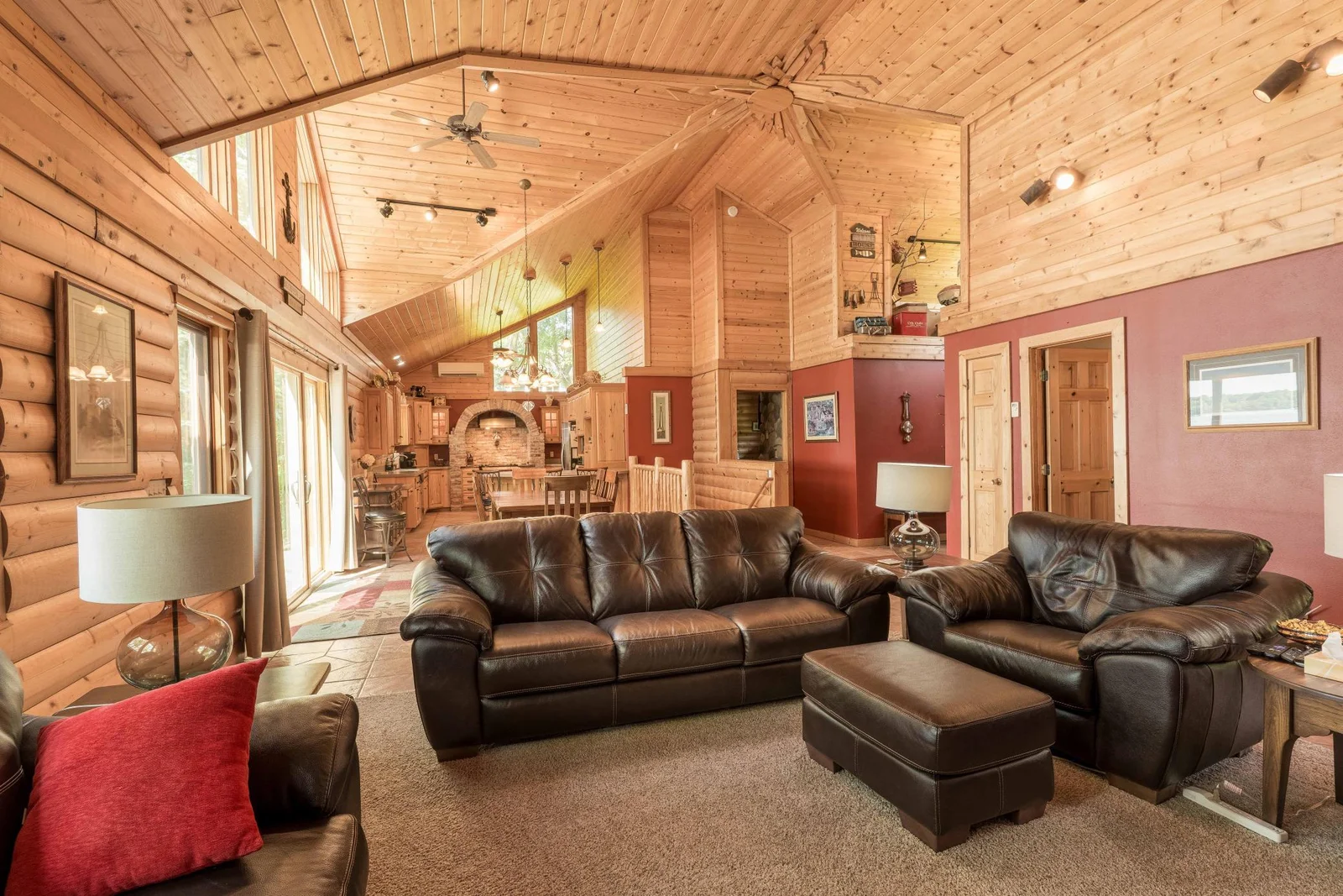 living area to kitchen make this home scream  WE LIKE TO ENTERTAIN!