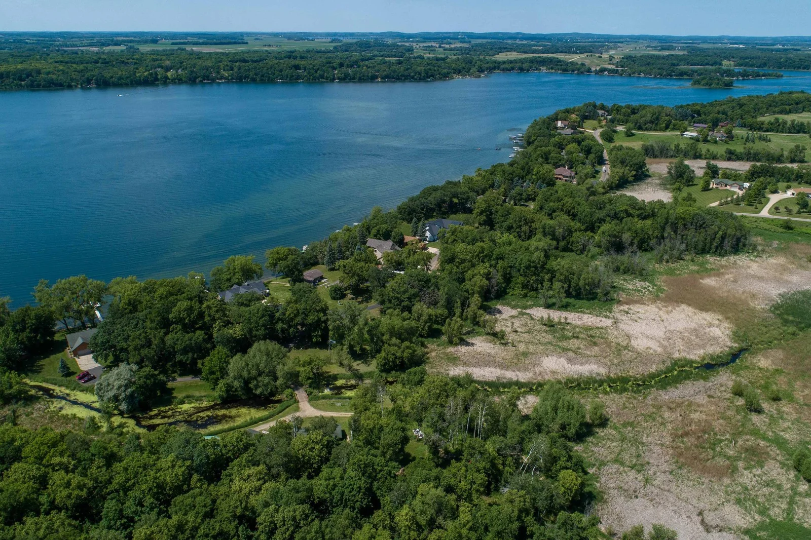 Over head view Lake Chippewa (BIG CHIP.)