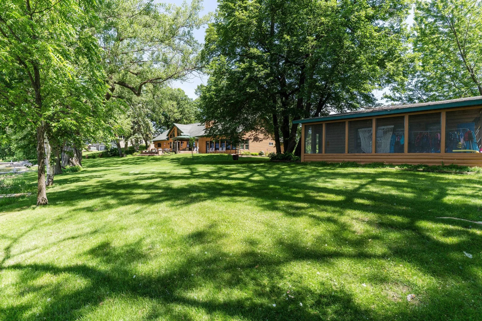 Large Yard for any and all yard games.
