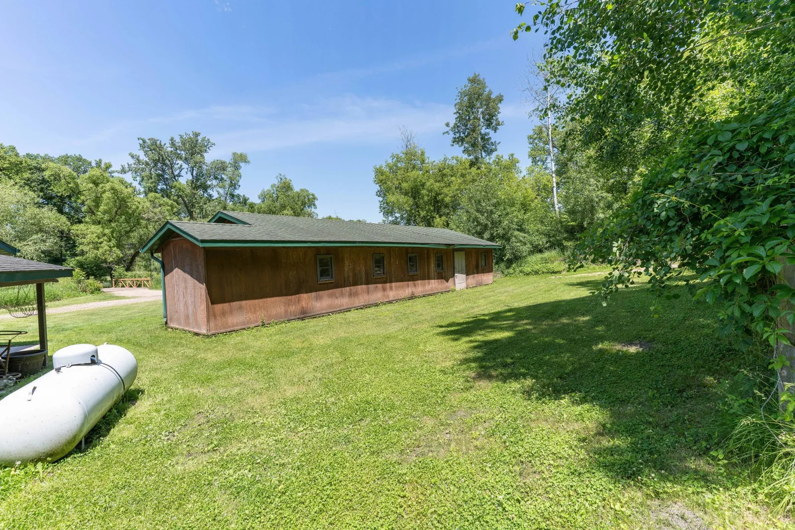 Back side of Stable