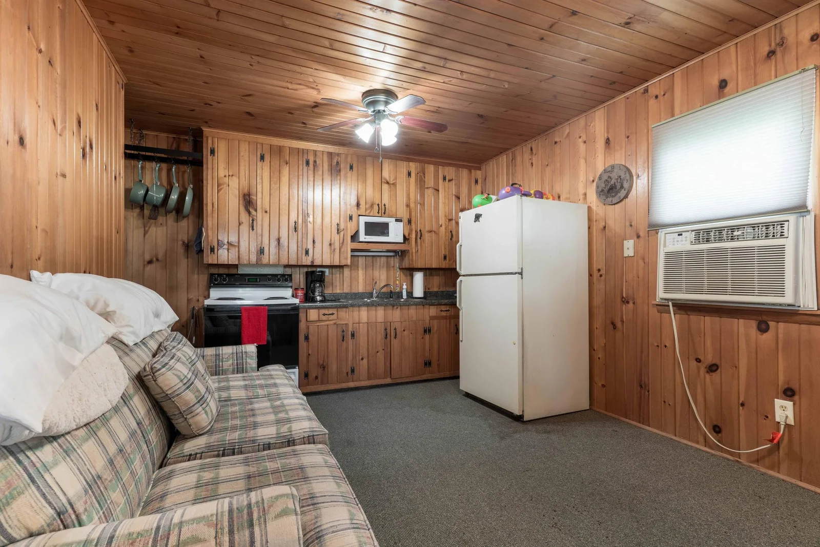 Bunk house kitchen.